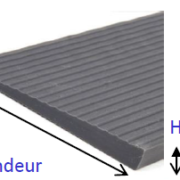 Mini rampe caoutchouc avec 13 hauteur différentes