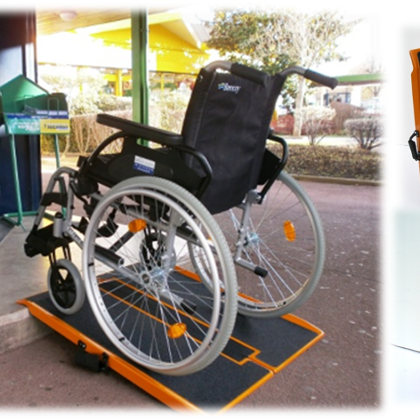 Creapills - Cette rampe d'accès pour personnes handicapées est